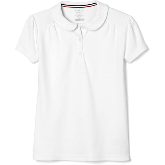 French Toast Girls 2-16 S/S Peter Pan Polo