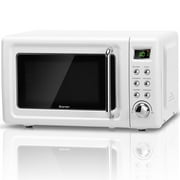 Costway 0.7Cu.ft Retro Countertop Microwave Oven