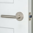 thumbnail image 3 of Viaggio Clomhmmod_Prv_238_Rh Circolo Hammered Right Handed Solid Brass Privacy Door Lever, 3 of 7