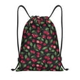 thumbnail image 1 of Gaeub Ripe Red Cherry Drawstring Backpack Bag Sport Gym Sackpack Heavy Duty String Backpack for Men Women-Medium, 1 of 6