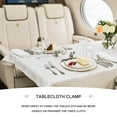 thumbnail image 4 of 24 Pcs Tablecloth Clip Tablecloths Party Table Cloth Clamp Metal Stand Table Cloth Holder Clips Tablecloth Holder, 4 of 6