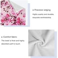 thumbnail image 4 of Dreamtimes Pink Peach Blossom Towel Set of 3, Ultra Soft and Absorbent Bath Towels for Bathroom Sports Gym Swim Spa Beach (1 Bath Towel, 1 Hand Towel & 1 Washcloth), 4 of 7