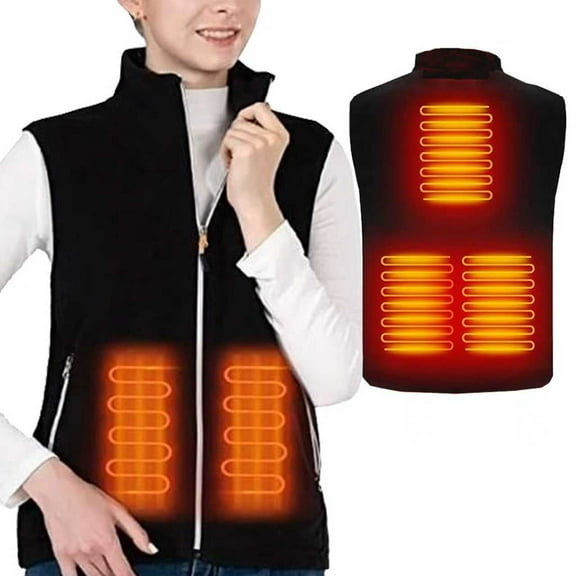 CICIEKAE USB charging women's heated vest without power bank can be adjusted to five zones vest