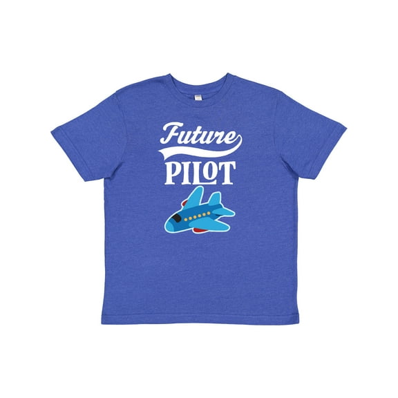 Inktastic Future Pilot Childs Airplane Flying Youth T-Shirt