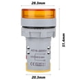 thumbnail image 4 of Voltage Meter,, Voltage Gauge, 6-100V  Professional Use Home, 4 of 8