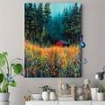 thumbnail image 4 of Qisvanset The Scream Art Painting Canvas Print 12x16 Inch Lobby Decor, 4 of 8