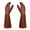 Brown/Yellow, variant on Yirtree Long Gardening Gloves Gifts for Men/Women - Puncture Proof Gloves for Rose Pruning & Cactus Trimming, Leather Gauntlet Gloves Long Thorn Proof Gardening Glove