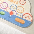 thumbnail image 5 of Cute Bathroom Mat Minimalist Water Absorption Skid Resistant Bath Quick Dry Floor Mat for Home, 5 of 5