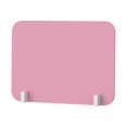 thumbnail image 2 of Abrazadera en el tablero de partición de escritorio Pantallas protectoras Divisor de escritorio resistente para llamadas Rosado Sharpla panel divisorio, 2 of 8