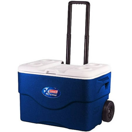 Coleman Xtreme 50 - Quart Wheeled Game Time Cooler