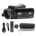 thumbnail image 2 of Cámara de video digital, 4K 56MP HD Selfie Selfie Camina de Videos Videocámara para vlogging, 2 of 7