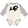 thumbnail image 3 of Inktastic Cute Baby Orca Boys or Girls Long Sleeve Baby Bodysuit, 3 of 5
