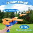 thumbnail image 5 of 3 Pack Airplane Launcher Toy,12.6" Foam Glider Led Plane,2 Flight Mode Catapult Plane for Kids Outdoor Sport Flying Toys Gifts for 4 5 6 7 8 9 10 12 Year Old Boys Girls, 5 of 6