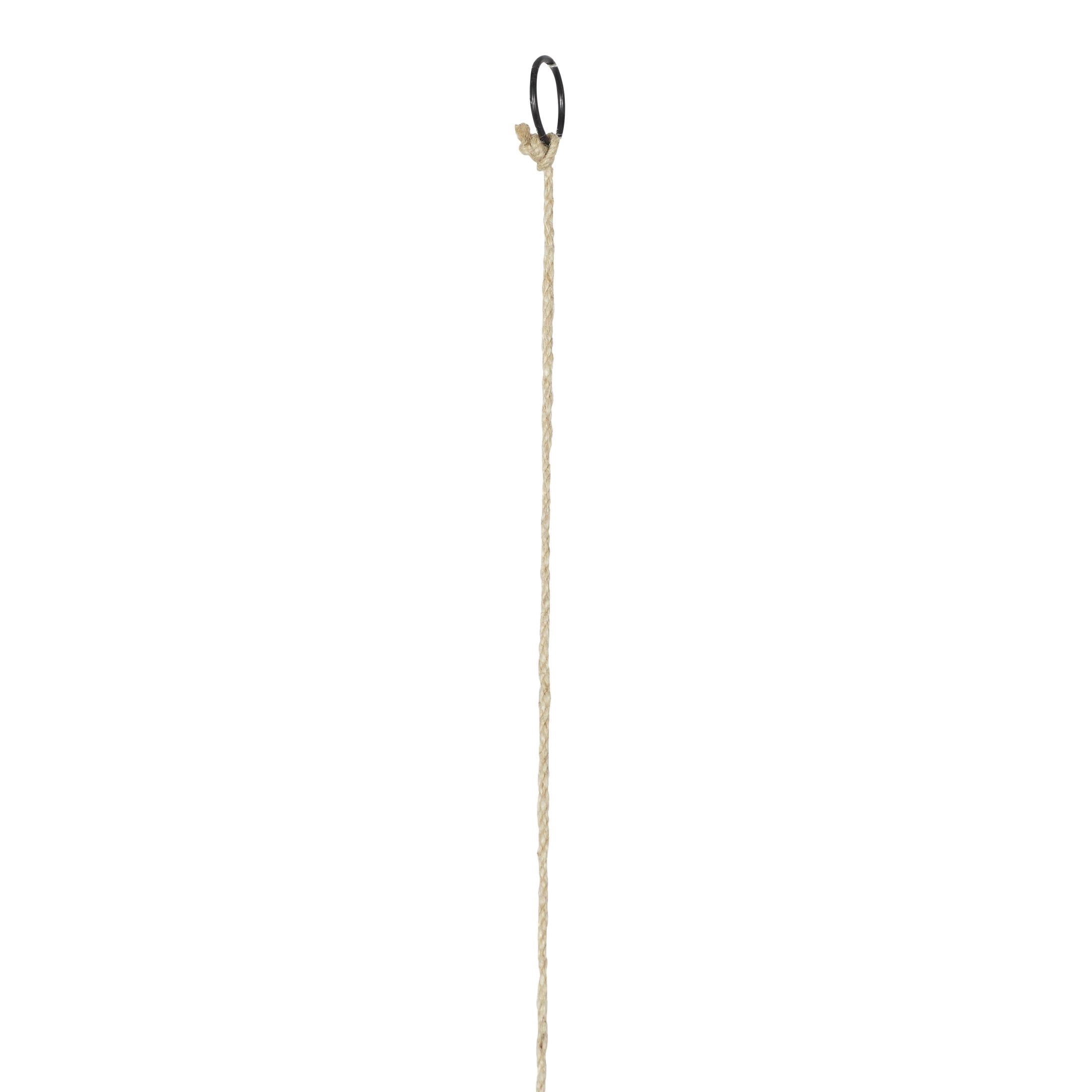 DecMode 45" Blue Glass Handmade Bottle Nautical Windchime with Beads and Cone Bells