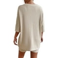 thumbnail image 3 of DYMADE Womens Summer 2Pcs Sets Short Sleeve T-Shirt Elastic Waist Shorts, 3 of 3
