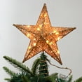 thumbnail image 6 of LSLJS Christmas Tree Star Light, Christmas Decoration, Battery Operated Xmas Tree Top Star with LED String Lights Copper Wire Star Lights Hanging Ornaments Wrought Iron Glitter Night Light, 6 of 6