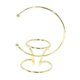 thumbnail image 3 of Bolas de Cristal para Asientos, Base de Metal, Soporte de Exhibición de Bolas Multiusos, Estante de Bolas de Cristal Resistente para El Hogar, Dormito Oro, 3 of 8