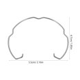 thumbnail image 2 of OFFIGAM 10pcs Everyone Lamp Retaining Spring Clip Ring Silver Manganese Steel For Lighting Fixtures, 2 of 7