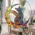 thumbnail image 4 of AatoeaX Enchanting Winged Cat Acrylic Hanging - Whimsical, Magical for Fantasy - themed Spaces, Bedroom Decor [Winged Cat, Acrylic Hanging, Whimsical, Magical, Fantasy - themed, Bedroom Decor], 4 of 7