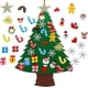 thumbnail image 1 of Felt Christmas Tree, DIY Christmas Tree with 25pcs Ornaments, Christmas Decorations Door Wall Hanging Ornaments for Kids Xmas Gifts Party Supplies, 1 of 5
