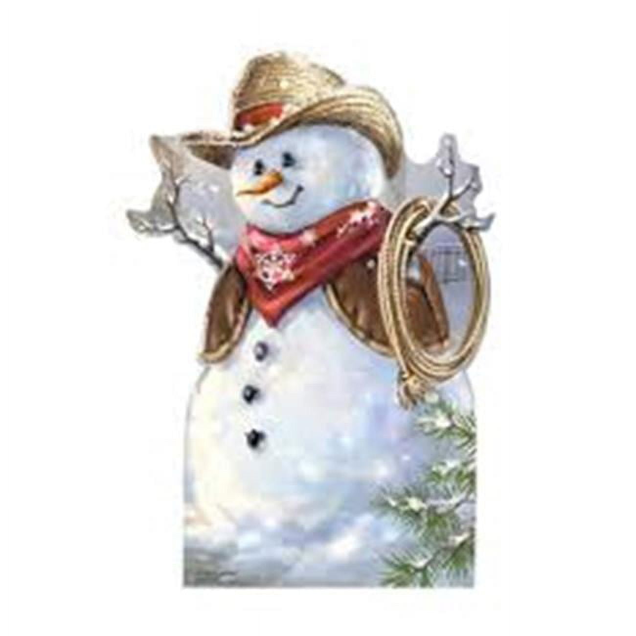 Advanced Graphics WJ1272 24 x 36 in. Build Your Own Snowman Walljammer