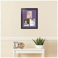 thumbnail image 2 of ArtToFrames Collage Photo Picture Frame with 3 - 5x7 Openings, Framed in Black with Grape and Black Mats (CDM-3926-82), 2 of 8