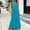 *Light Blue, variant on ClodeEU Women's Round Neck Sleeveless Maxi Dress,Casual A Line Flowy Dress Army Green,Women's Plus L