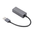 thumbnail image 2 of Adaptador Ethernet de tarjeta de red Gigabit USB3.0 a RJ45 10M/100M para Switch Ehuebsd Para estrenar, 2 of 8