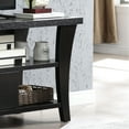 thumbnail image 4 of Modern Tv Stand With Curved Legs, Divided Shelf, Metal Square Handle, 60 - 69 Inch Compatible Accommodates Tvs, 4 of 4