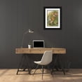 thumbnail image 3 of Johann Friedrich Naumann 18x24 Black Ornate Framed Double Matted Museum Art Print Titled: Upupa Epops, 3 of 5
