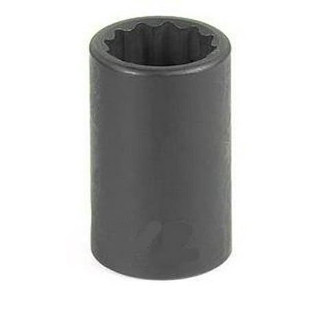 

2PK Grey Pneumatic 1113M 3/8 Drive x 13mm 12 Point Standard Socket