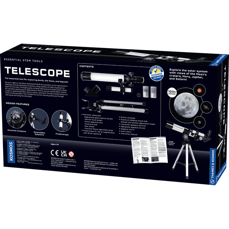 Free Shipping! Thames & Kosmos Telescope, Children Ages 8+
