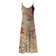 thumbnail image 4 of Vestidos de Verano con Cuello en V para las Mujeres 2025 Imprimir Vestido de Cuello Redondo sin Mangas Vestidos Largos Casuales, Ligeros Y de Moda, 4 of 5
