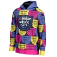 thumbnail image 2 of Men's ProSphere  Blue Mexico City Race All Over Print Pullover Hoodie, 2 of 3