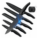 thumbnail image 1 of Juego De Cuchillos De Cocina Multifuncional,acero Inoxidable Negro Malubero Malu1316, 1 of 3