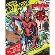 Crayola Spiderman Beyond Amazing, Art with Edge, 28 Pages, Adult Coloring, Gift for Teens & Adults