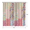 thumbnail image 5 of Pioneer Flower Floral Print Pattern Shower Curtain 72"x72" ,Bathroom Decorative Shower Curtains Set with 12 Hooks,Modern Waterproof Washable Shower Curtain, 5 of 6