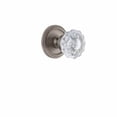 thumbnail image 4 of Grandeur 809822 Circulaire Solid Brass Rose Passage Door Knob Set - Brass, 4 of 6