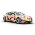 thumbnail image 6 of Rwraps Colorful Cobblestone Maroon Company Matte Vinyl Film Wrap 59in x 1ft Vinyl Vehicle Car Film, 6 of 9