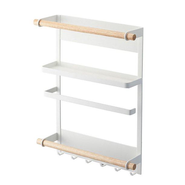 [Big Clear!] Spice Rack for Refrigerator, Shelf