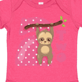 thumbnail image 4 of Inktastic Pink Sloth 2nd Birthday Girls Baby Bodysuit, 4 of 5