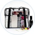 thumbnail image 2 of toiletry bag toiletry bag transparent toiletry bag airplane travel kit, hand luggage travel set, cosmetic bag3 pcs, 2 of 5