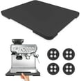 thumbnail image 1 of Bandeja Deslizante con Rodillos 360° para Electrodomésticos de Cocina en Bambú Natural Base Giratoria para Cafeteras y Freidoras 40x32cm Negro, 1 of 6