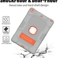 thumbnail image 6 of iPad 10.2 Case with Soft Screen Protector, iPad 8th Generation Case, iPad 7th Generation Case, Dteck Heavy Duty Hybrid Rugged Shockproof Case with Kickstand for iPad 10.2-inch 2020/2019, Gray, 6 of 6