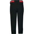 thumbnail image 3 of Augusta Sportswear 6851.080.L Youth Gamer Pull-Up Baseball Pant with Loops, Black - Large, 3 of 6