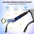 thumbnail image 3 of Gafas inteligentes Moscrea Bluetooth UV400 Translation 144+ Lang, 3 of 6