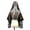 Black, variant on Elegant Black Lace Shawl For Wedding Event Traditional Mantilla Accessory Lightweight Breathable Polyester Fabric