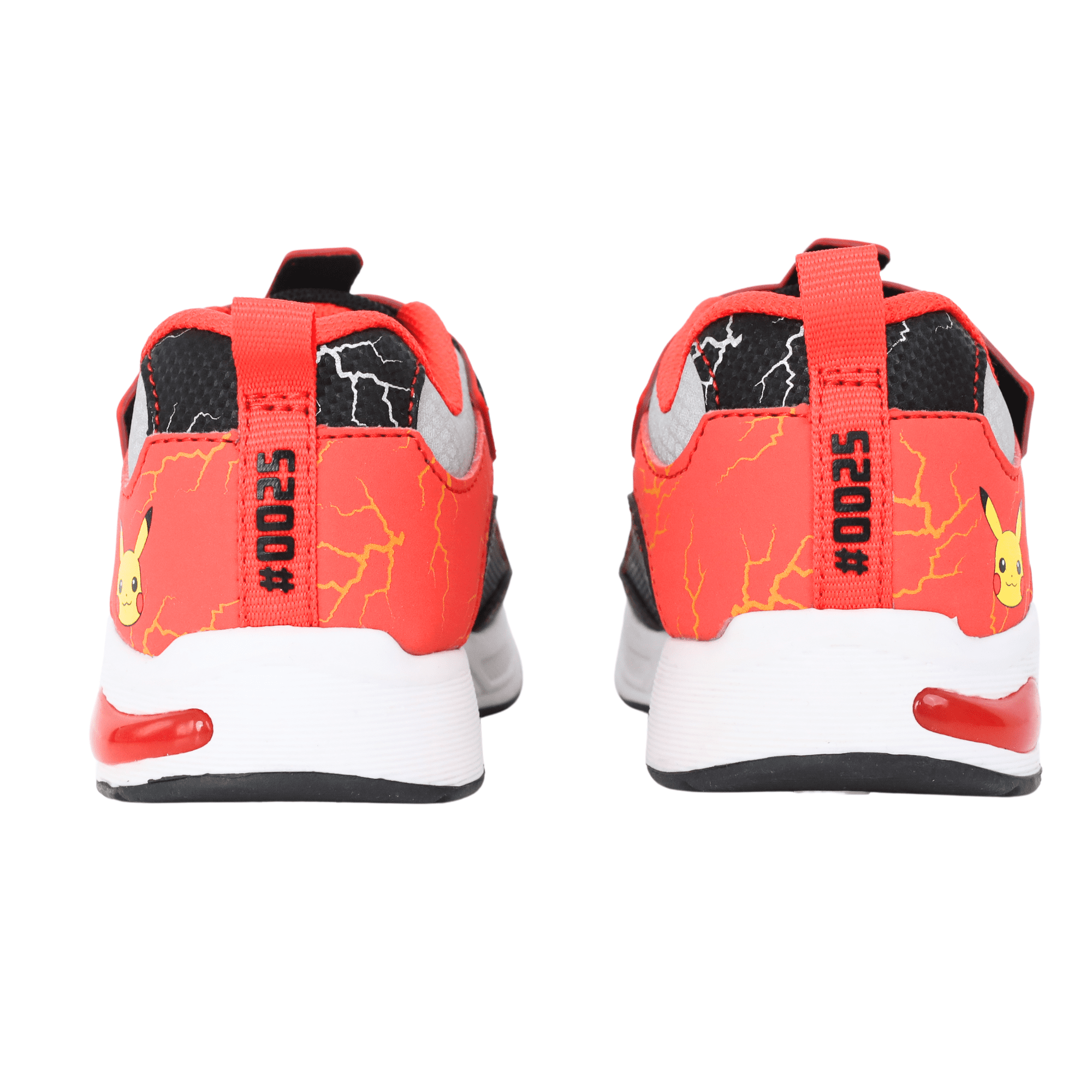 Pokemon Toddler Lightening Bolt Lighted Athletic Sneaker