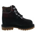 thumbnail image 2 of Timberland Premium 6 Inch Heritage Waterproof Boots Infant/Toddler Shoes Size 7, Color: Black Nubuck, 2 of 5