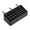 Black, variant on Lipstore Battery Storage Box Space-saving Large-capacity Container Divided Battery Holder White
